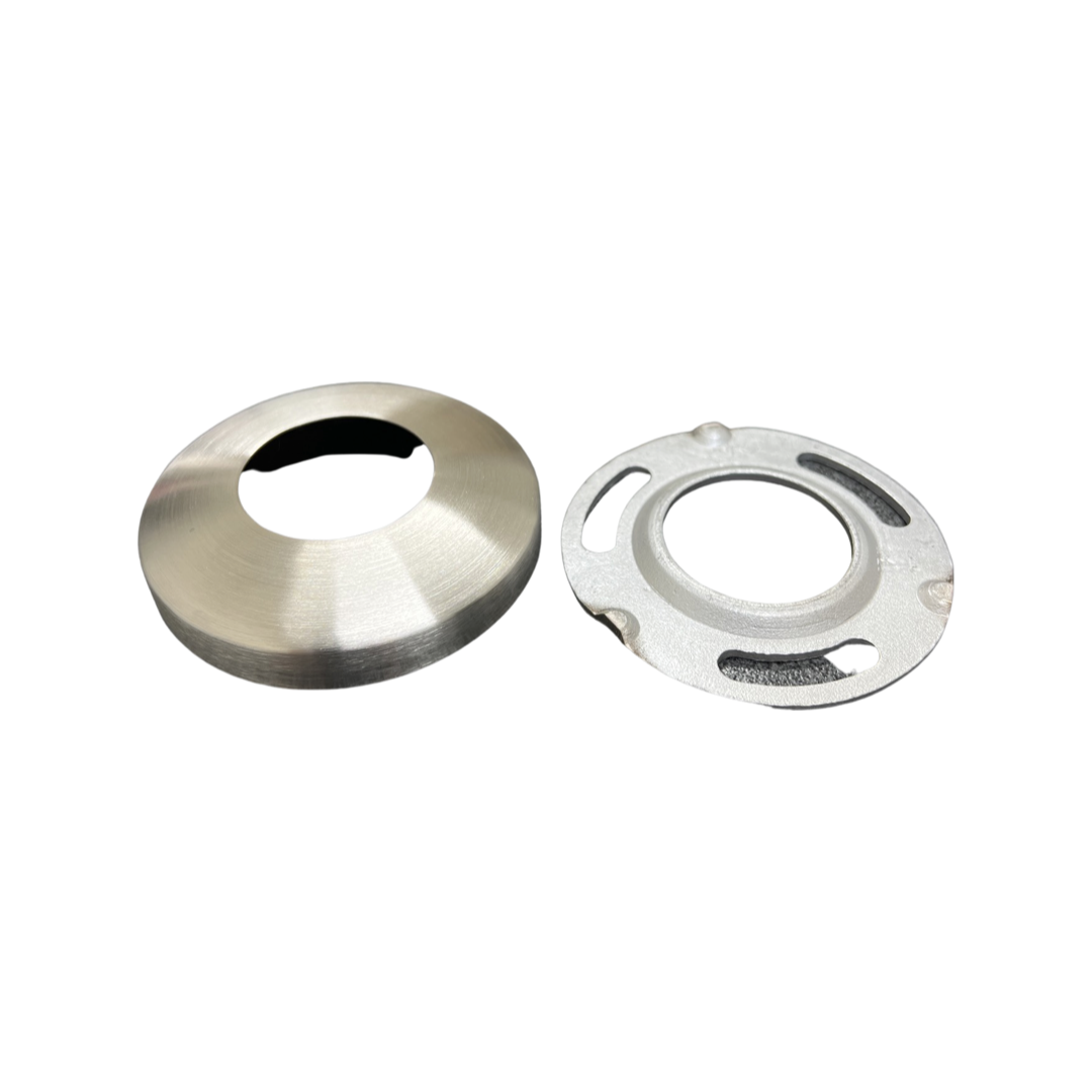 Round base plate and raised cover G316