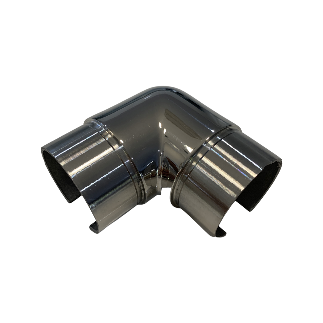 Round Slotted Elbow G316 Stainless Steel